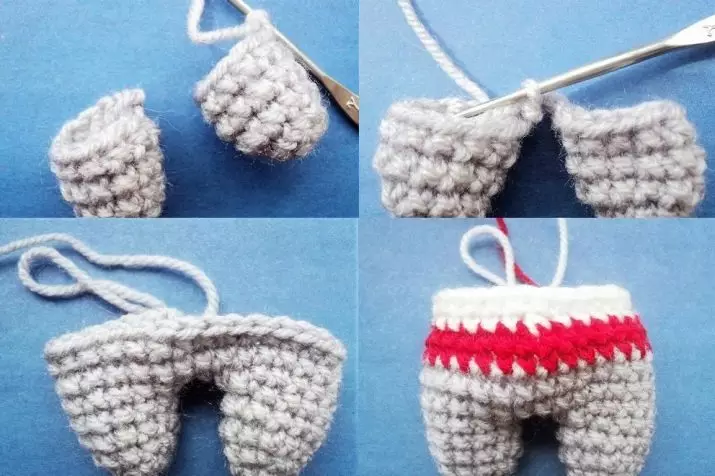 Amigurumi ສໍາລັບຜູ້ເລີ່ມຕົ້ນ (80 ຮູບພາບ): crochet crochet crochet crochet. ລາຍລະອຽດວຽກທີ່ລະອຽດ, ຫ້ອງຮຽນແມ່ບົດ 19332_31