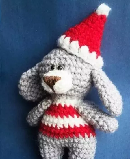 Amigurumi for nybegynnere (80 bilder): Heklet heklet heklet heklet. Detaljert jobbbeskrivelser, Master Classes 19332_33