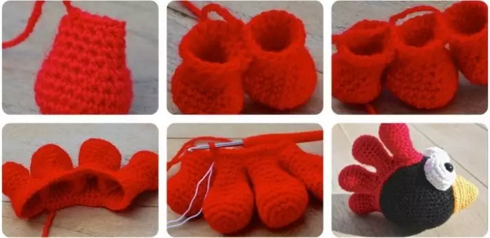 I-Amigurumi yabaqalayo (izithombe ezingama-80): ICrochet Crochet Crochet Crochet. Izincazelo zemisebenzi eningiliziwe, amakilasi amabi 19332_38