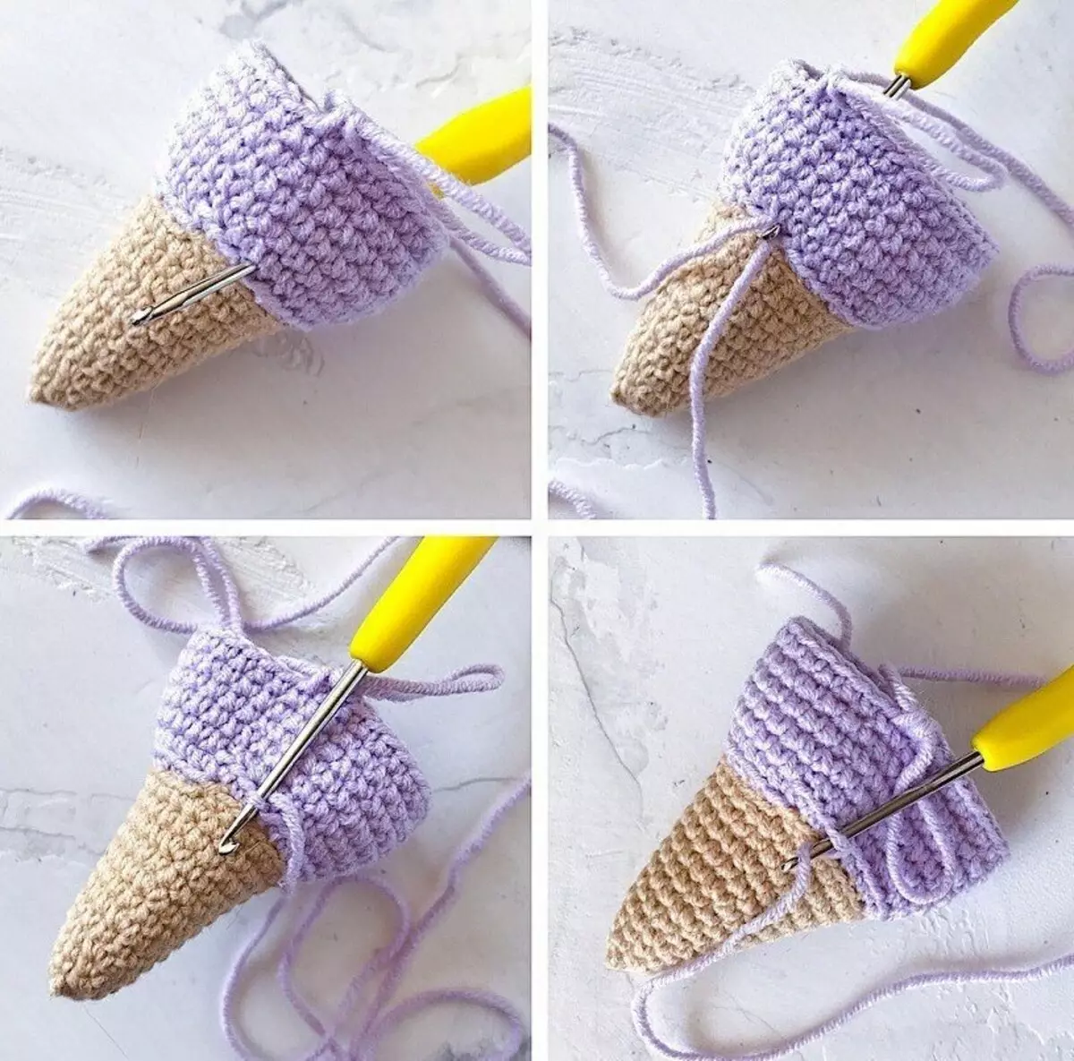 د لومړنیو Amigurumi (80 عکس): crochet crochet crochet crochet. مفصل د کار تفصيل، د بادار ټولګيو 19332_62