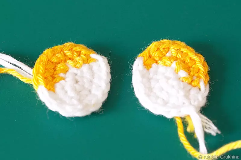 Yangi boshlanuvchilar uchun Amigasurumi (80 ta fotosurat): Crochet vrag'et kordorka. Batafsil ish tavsifi, master-klasslar 19332_72