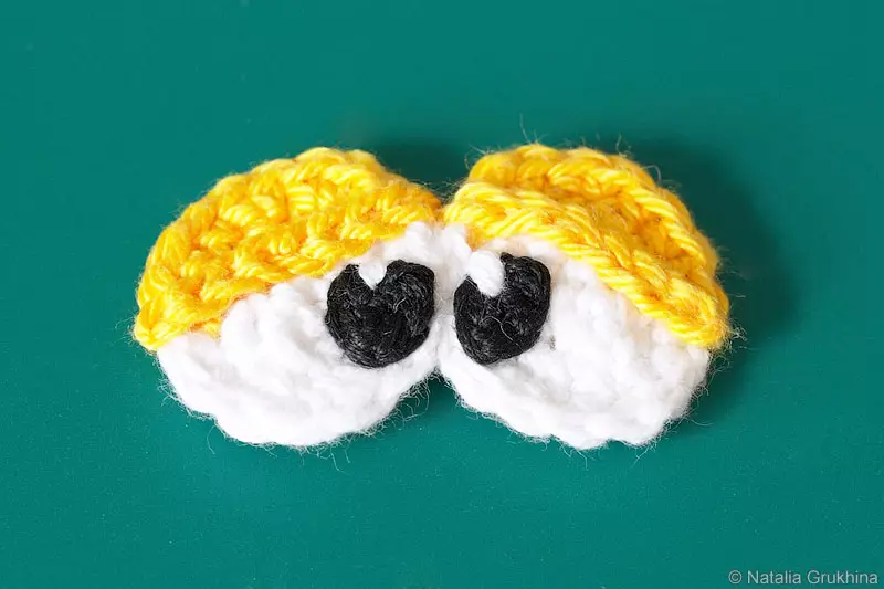 Amigurumi untuk pemula (80 gambar): crochet mengait mengait crochet. Penerangan Kerja Terperinci, Kelas Induk 19332_73