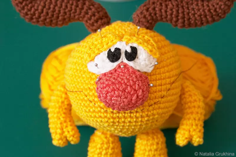 Amigurumi untuk pemula (80 gambar): crochet mengait mengait crochet. Penerangan Kerja Terperinci, Kelas Induk 19332_74