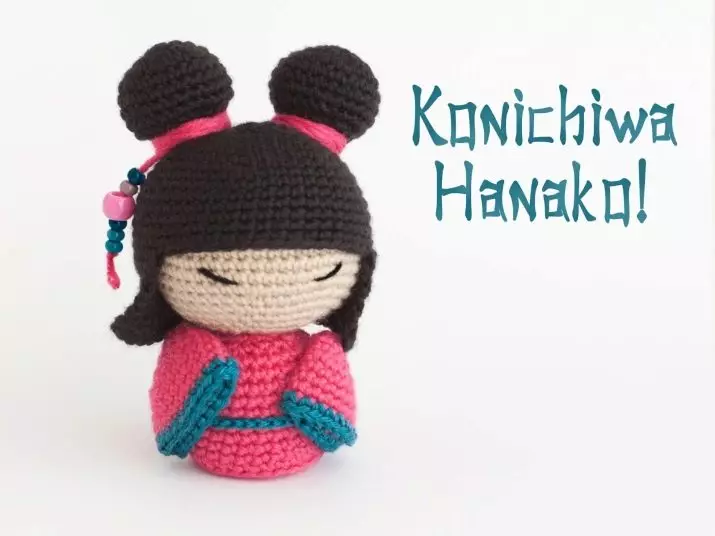 Amigurum dolls (49 Suratlar): Teswirleme we mensucat ýerleşişi, Karen trikotaž oýnawaç, ädim-ädim master synplarynyň aýratynlyklary 19348_2