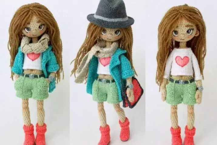 Dolls de Amigurum (49 fotos): Descrición e esquemas de crochê, características de marco de xoguetes de punto, clases maxistrais paso a paso 19348_42