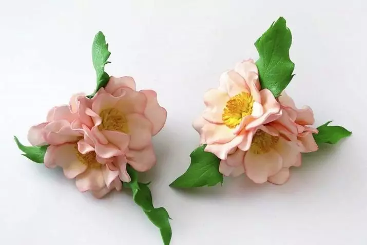 Топиари от феамиран: от фамиран рози и други цветове със собствените си ръце, стъпка по стъпка главни класове и модели 19372_8