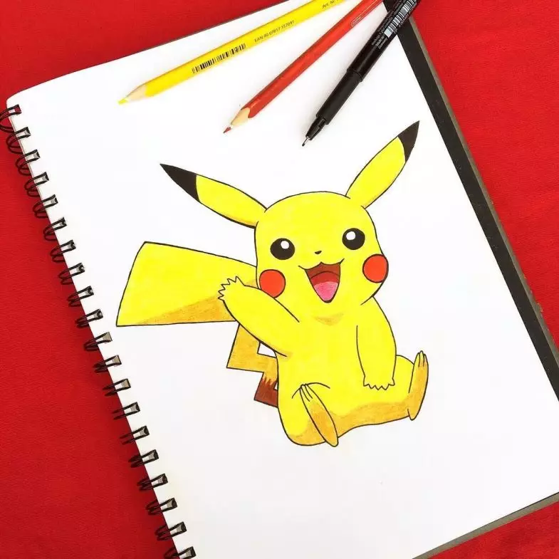Náčrty v anime štýle: ľahké kresby pre skicár. Dievča značky a iné nápady, kreslenie očí a tela, ruky a tvár s ceruzkou 19440_17