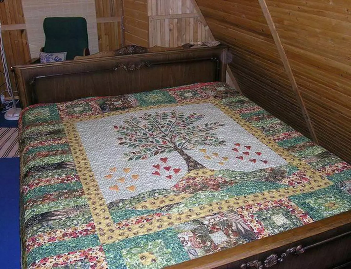 needlework utilitarian: ຮຽນຫັດຖະກໍາສໍາລັບເຮືອນ. ຜະລິດຕະພັນທີ່ຫນ້າສົນໃຈຫຼາຍທີ່ສຸດເຮັດແນວໃດມັນຕົວທ່ານເອງຈາກ fabric ໄດ້. ຫຍິບ Patchwork, carpets ຈາກສາຍແຮ່ແລະອື່ນໆ 19455_24