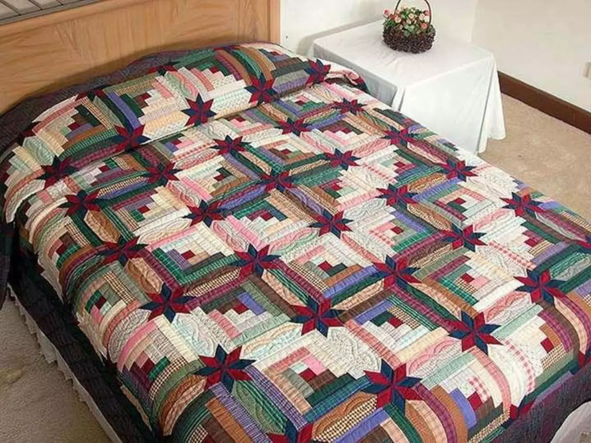 needlework utilitarian: ຮຽນຫັດຖະກໍາສໍາລັບເຮືອນ. ຜະລິດຕະພັນທີ່ຫນ້າສົນໃຈຫຼາຍທີ່ສຸດເຮັດແນວໃດມັນຕົວທ່ານເອງຈາກ fabric ໄດ້. ຫຍິບ Patchwork, carpets ຈາກສາຍແຮ່ແລະອື່ນໆ 19455_29