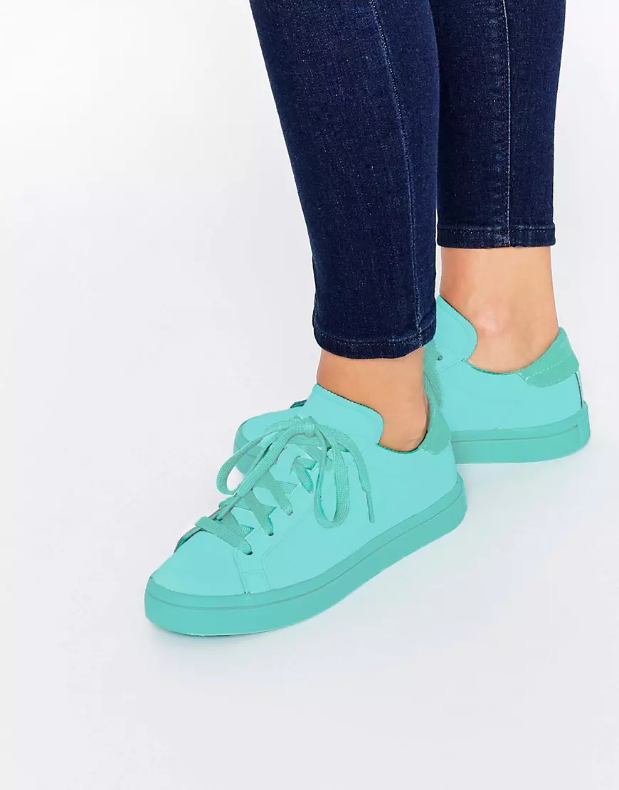 Mint Sneakers (25 wêne): Howawa hilbijêrin û bi çi cilên werzîşê yên mint hene 1946_14