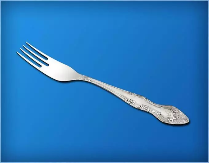 Hoe de plug te houden? 40 foto's in welke hand het mes voor etiquette houden en hoe u bestek in het restaurant kunt gebruiken, net als een vork en mes 19561_29