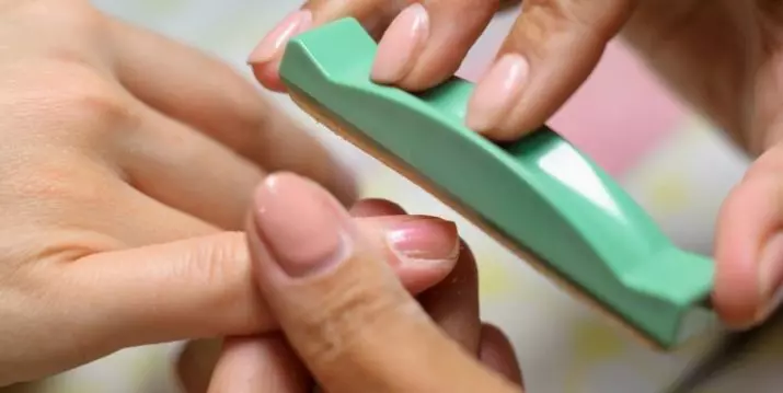 Manicure: O que é isso? Escolha um belo design de unhas nas mãos para mulheres. Como fazer unhas em um tom com um sprinkler e pulverização? 197_13
