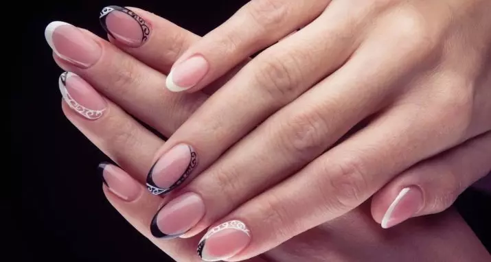 Manicure: Co to jest? Wybierz piękny wygląd paznokci na rękach kobiet. Jak zrobić paznokcie w jednym tonem ze zraszaczy i rozpylanie? 197_45