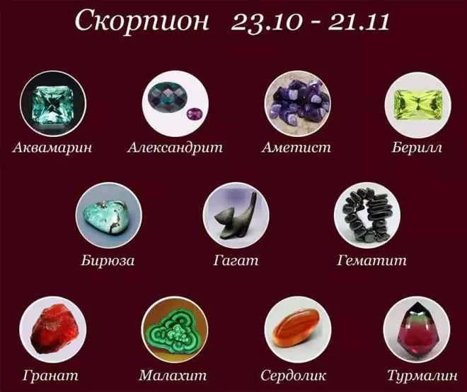 Камінь Скорпіона: який талісман підходить для жінки, вибір за датою народження і знаку зодіаку 19863_38