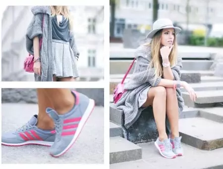 Skinakers Summer Adidas (27 wêne): Taybetmendî û avantajên modelên ronahiyê yên pêlavên pêlavek populer 2001_21