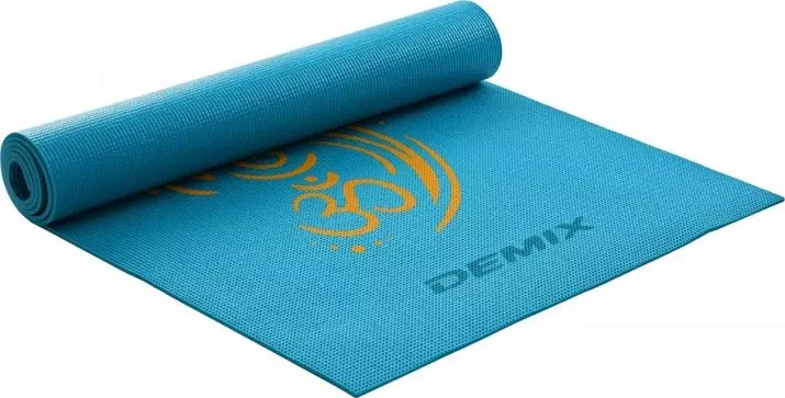 Fitness matot (36 kuvat): Paras varusteet urheilu, rentoja Airex ja Demix. Miten valita matto, jossa on liukupinta ja muita malleja? 20171_24