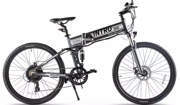 Top electric bicycles: Eltreco Overview and Bicycle Minsk Veloshvod, other manufacturers. Rating of the easiest adult and children's bicycles 20173_12