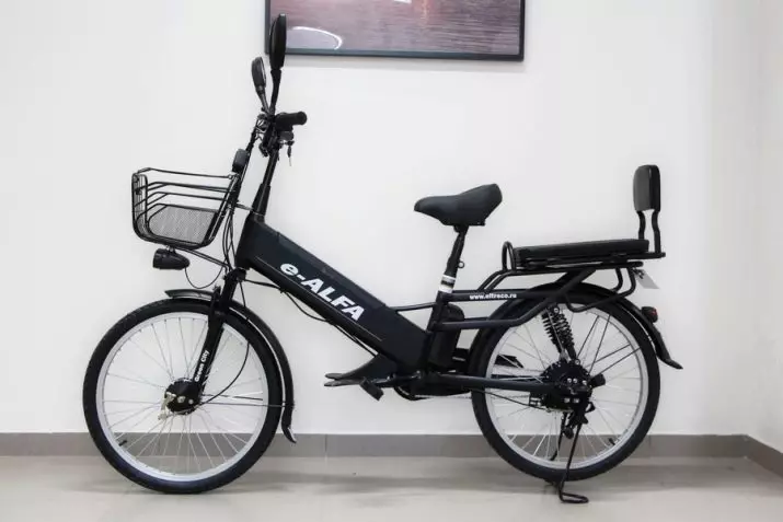 Top electric bicycles: Eltreco Overview and Bicycle Minsk Veloshvod, other manufacturers. Rating of the easiest adult and children's bicycles 20173_26