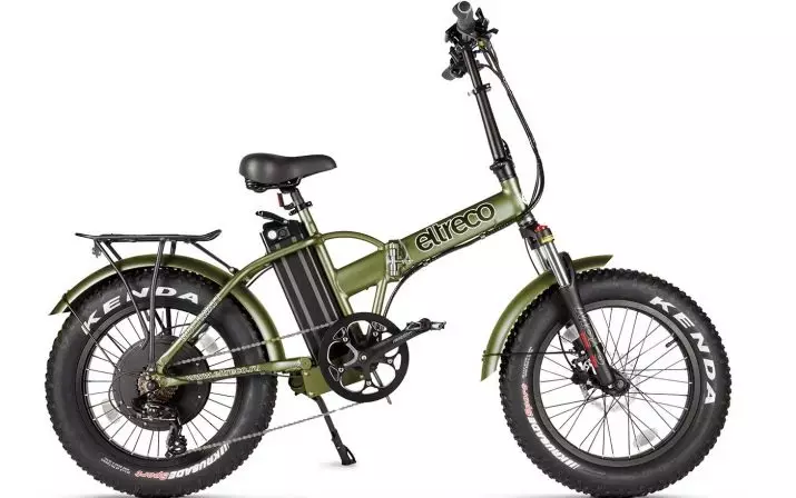 Top electric bicycles: Eltreco Overview and Bicycle Minsk Veloshvod, other manufacturers. Rating of the easiest adult and children's bicycles 20173_32
