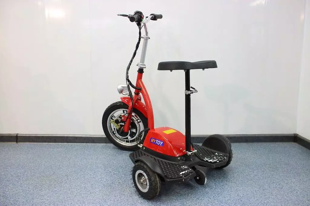 Fregaderos eléctricos de tres ruedas: adultos y scooters eléctricos infantiles en tres ruedas. Modelos plegables y otros de scooters de 3 ruedas. 20180_17