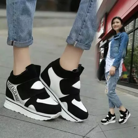 A na-akpọ sneakers soles (33 Foto): Gịnị ka a na-akpọ, usoro ejiji, ojii 2018_14
