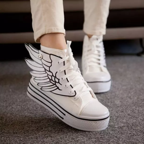 A na-akpọ sneakers soles (33 Foto): Gịnị ka a na-akpọ, usoro ejiji, ojii 2018_6