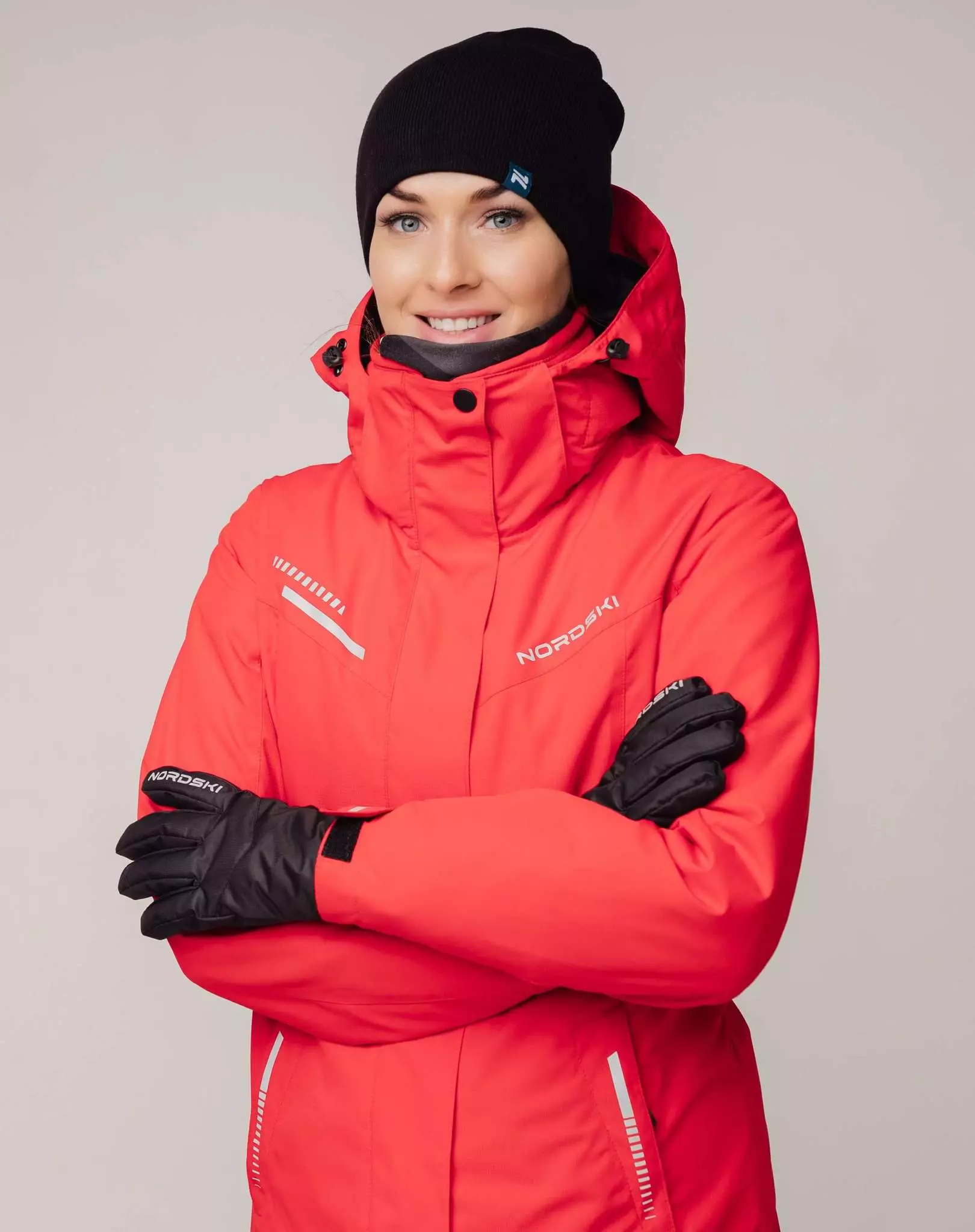 Skidjacka: Women's Winter Jacket för längdskidåkning, uppvärmning av barn och vuxna skidåkare. Hur man väljer för skridskoåkning? 20201_25