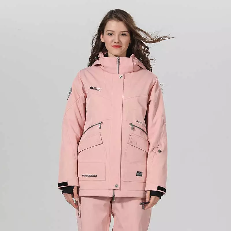 Ski Jacket: Γυναικείο χειμερινό μπουφάν για σκι αντοχής, προθέρμανση παιδιών και ενήλικες σακάκι σκιέρ. Πώς να επιλέξετε για πατινάζ; 20201_3