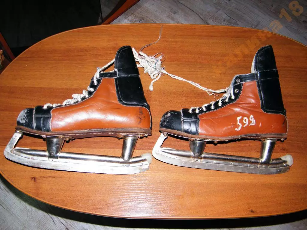 Skates soviétiques (16 photos): ancien 