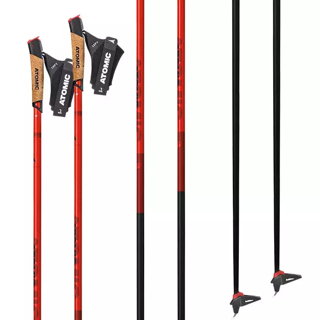 Ski Sticks. Ինչպես ընտրել լեռնային դահուկների աճը: Աստղադիտակի եւ այլ մոդելներ: Ինչու է դահուկորդները ձողիկներ ձողիկներ: Չափերը 20216_24