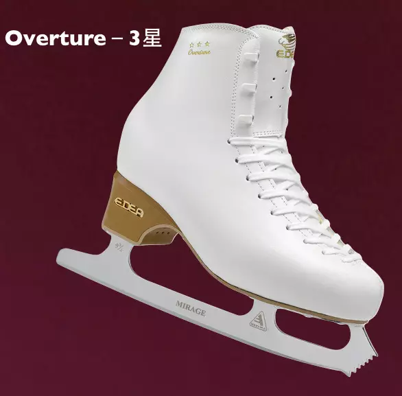 EDEA skates: curly, ມືອາຊີບ, ເດັກນ້ອຍແລະແບບອື່ນໆຈາກອິຕາລີ. ຂະຫນາດຕາຕະລາງ 20224_17