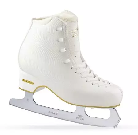EDEA skates: curly, ມືອາຊີບ, ເດັກນ້ອຍແລະແບບອື່ນໆຈາກອິຕາລີ. ຂະຫນາດຕາຕະລາງ 20224_9
