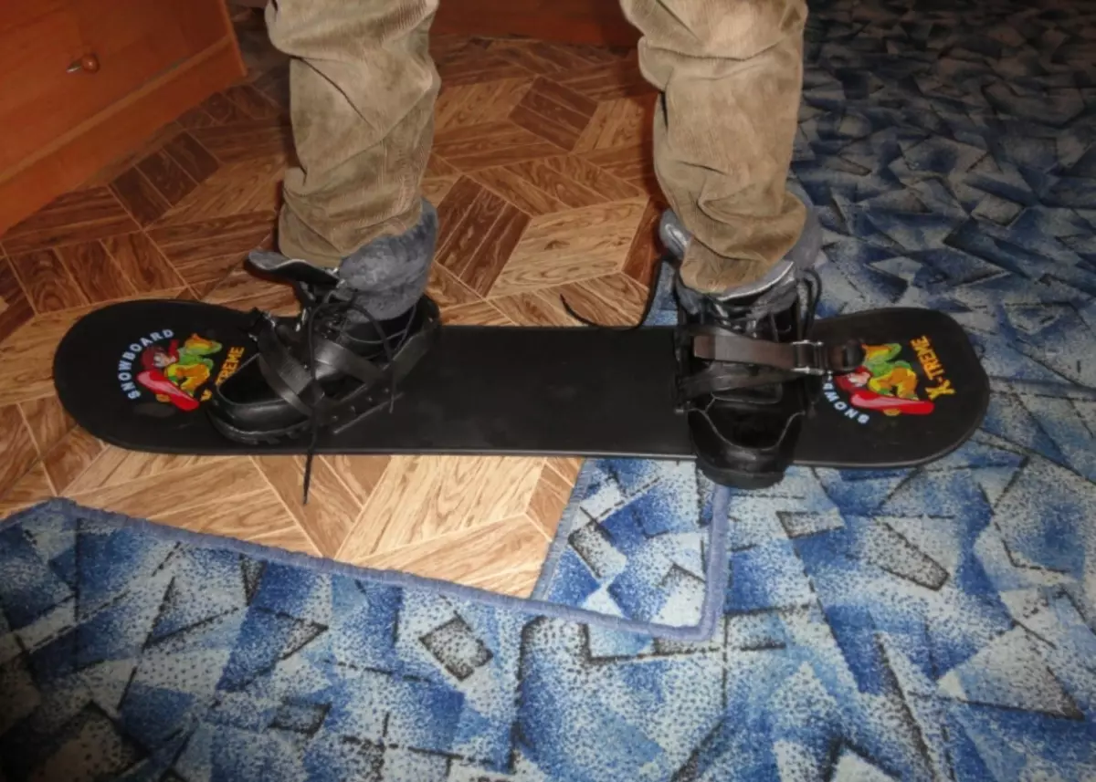 Крепления на сноуборд с ботинками