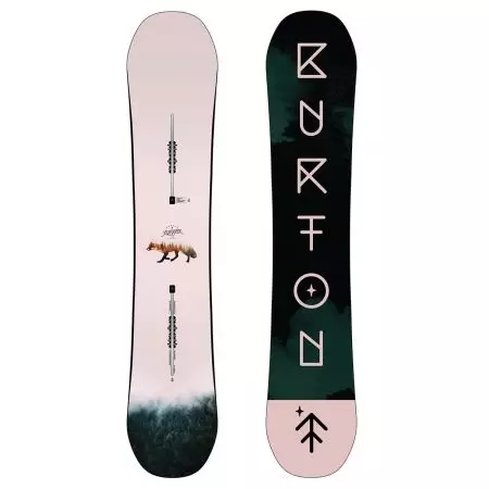 Burton Snowboards: Barnas brett, Kvinne og Mann. Festing for snowboards av barn og voksne, fordeler og ulemper med faste modeller 20233_11