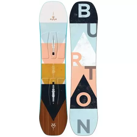 Burton snowboardak: haurrentzako oholak, emakumezkoak eta gizonezkoak. Haur eta helduen snowboardak, pros eta kontrako modeloak 20233_13