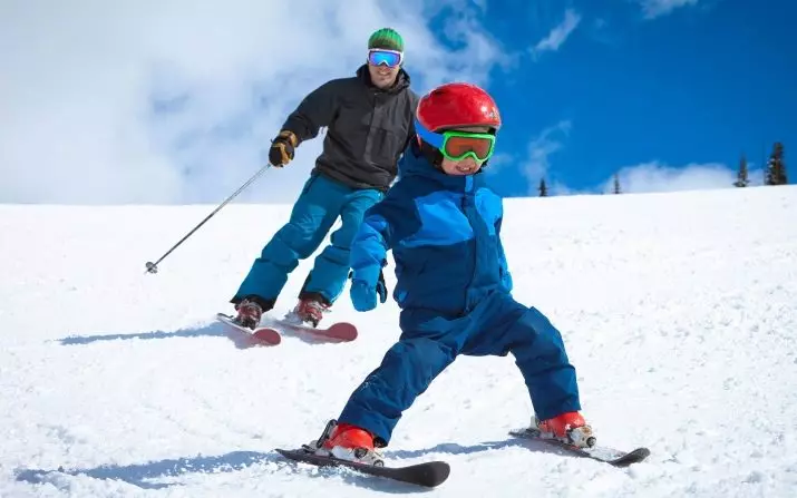 Skijimi i fëmijëve: me shkopinj dhe pa fëmijë. Si t'i mbledhni ato? Vlerësimi i modeleve më të mira 20238_5
