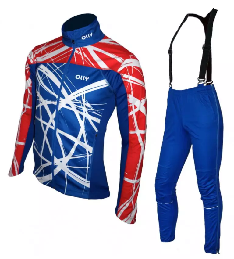 Kostum untuk ski lintas negara: perempuan dan pria, jas ski balap dan model olahraga pelatihan. Bagaimana cara memilih jas musim dingin? Peringkat Model Skier 20245_20