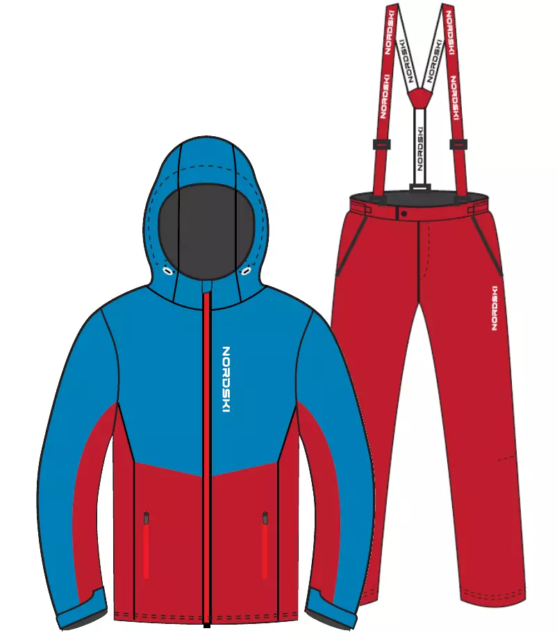 Schafft Ski Suits: Frae a Mens Kostümer fir Strand Ski, Bewäertungsproblemer. Wéi wielen Dir e erwiermte Wanter Ski Kostüm? 20246_24