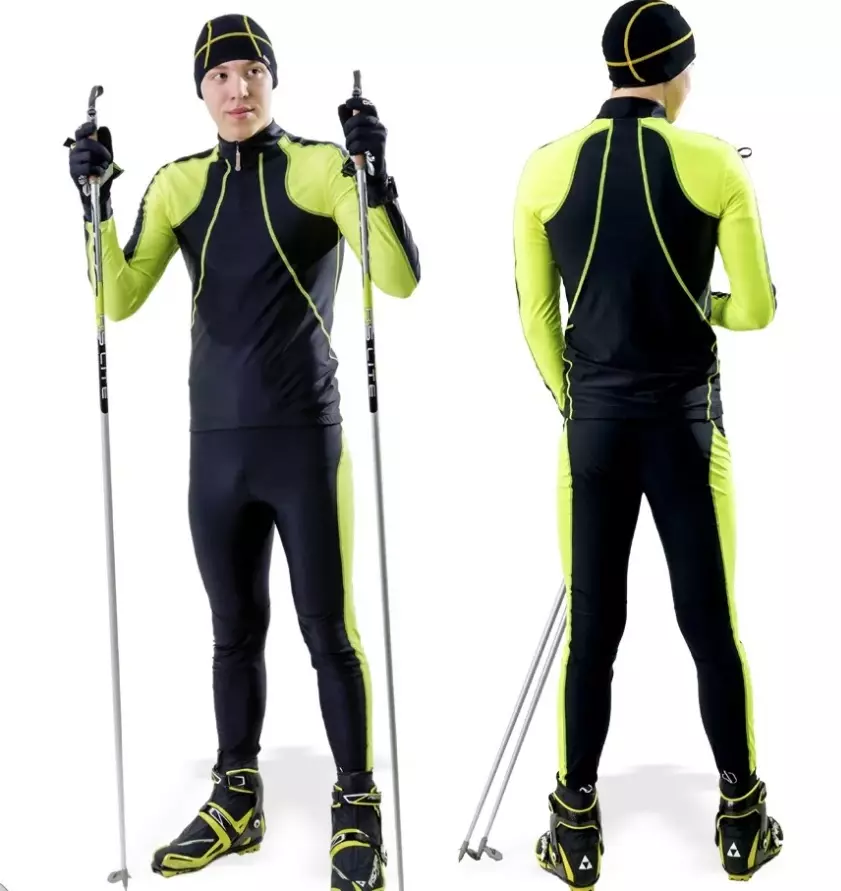 Schafft Ski Suits: Frae a Mens Kostümer fir Strand Ski, Bewäertungsproblemer. Wéi wielen Dir e erwiermte Wanter Ski Kostüm? 20246_6