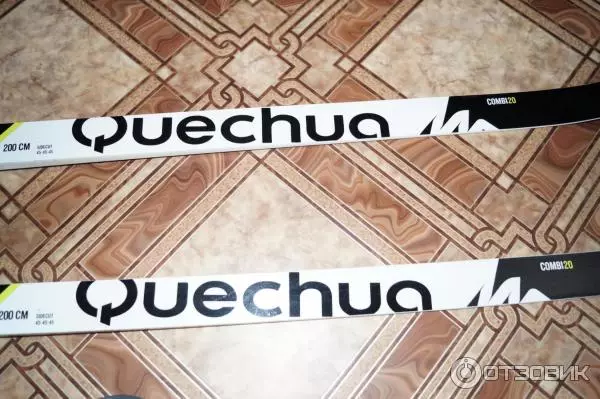 Skis Quechua: Abaheramo n'abana bakomoka mu gihugu ndetse n'abakuze, 140-150 cm n'ubundi bunini, gusubiramo 20250_13