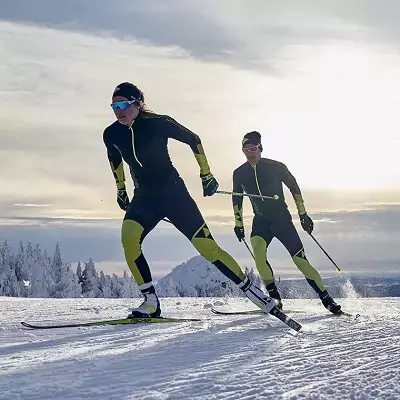 Running Ski Fischer: Installasie van wedstryde en bondels, stokke, pak en ander toebehore. Klassieke, junior en ander modelle 20251_28