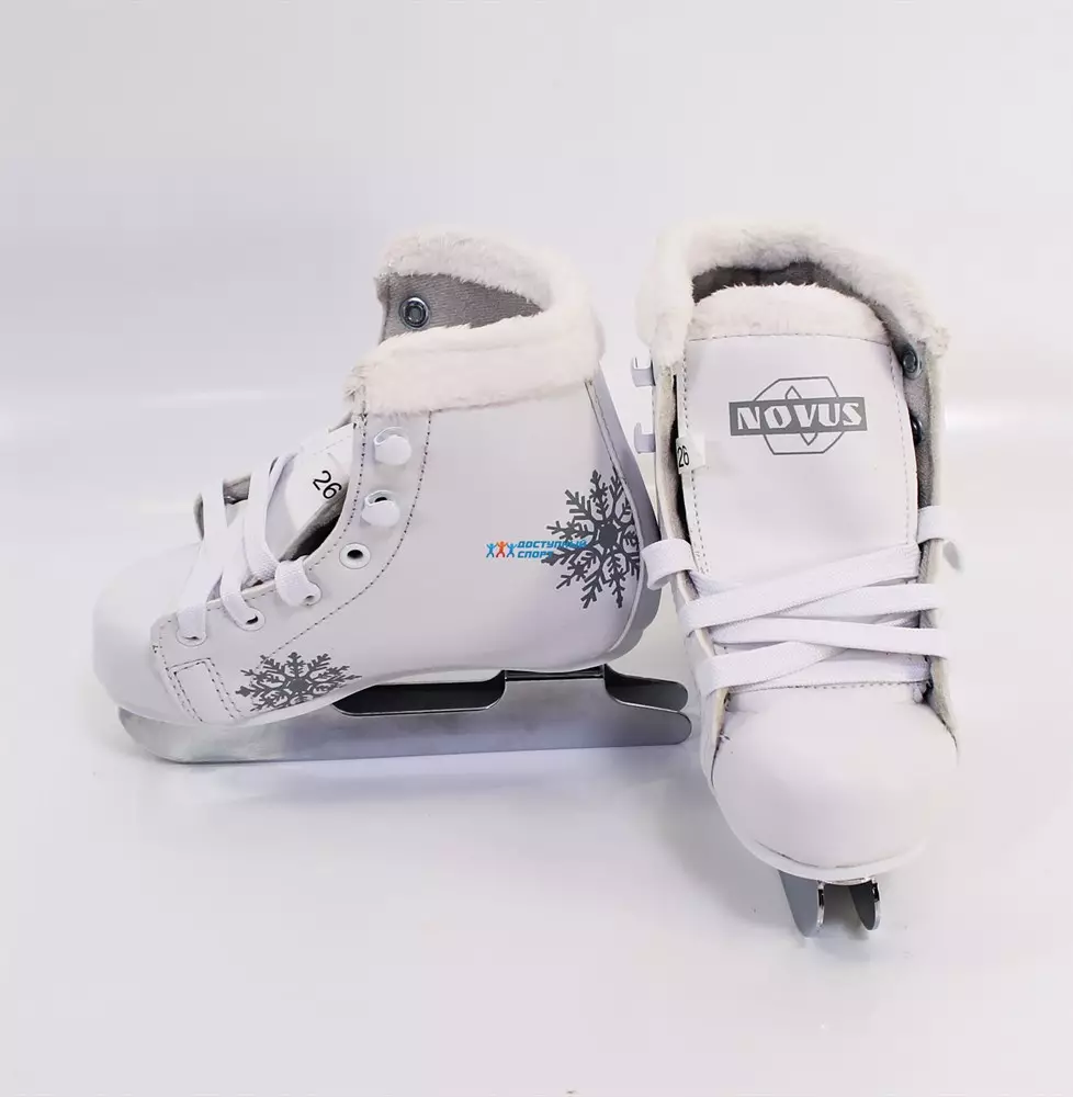 双玫瑰冰鞋：儿童滑动型号，鞋子上有两个刀片和其他冰鞋25-26,36-39和40尺寸。如何为孩子们选择它们？ 20260_29