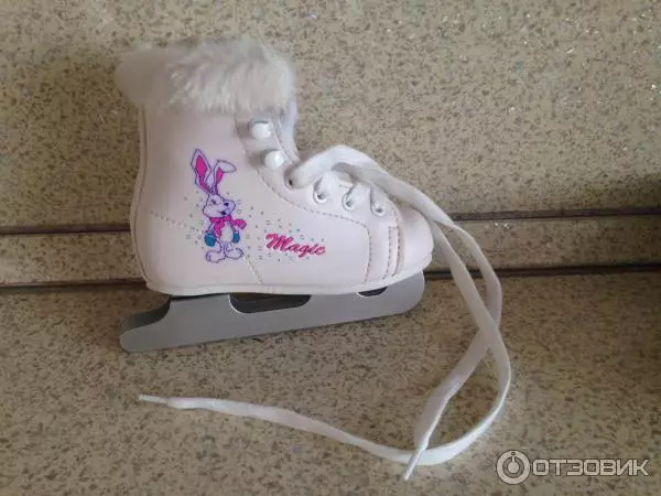 双玫瑰冰鞋：儿童滑动型号，鞋子上有两个刀片和其他冰鞋25-26,36-39和40尺寸。如何为孩子们选择它们？ 20260_34