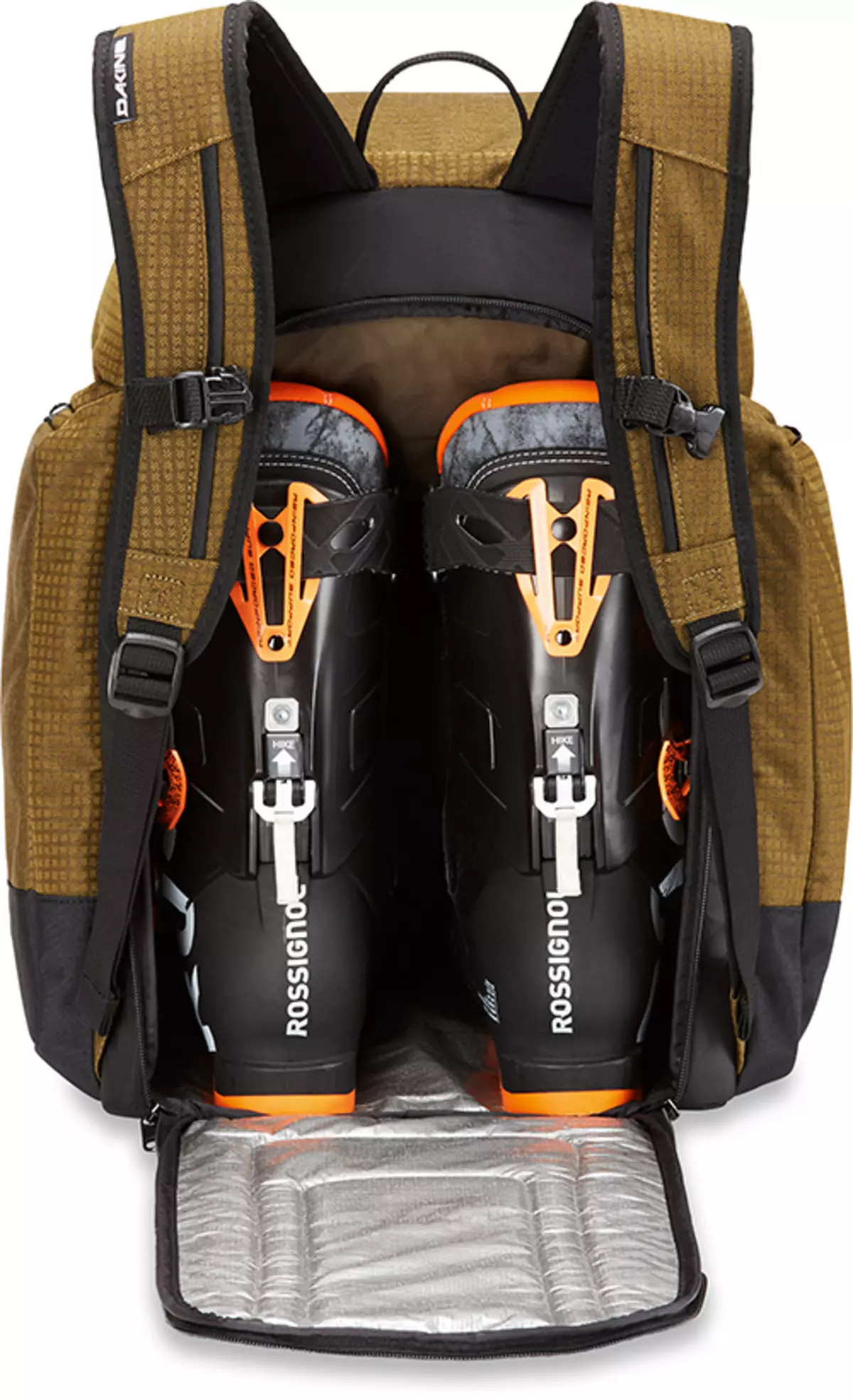 Taschen für Skischuhe: auf Rädern für Ski- und Kreuzungsstiefel, Rucksacktasche und andere Modelle für Bergkis 20266_5