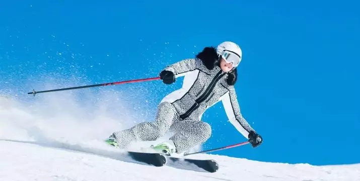 Ski Overalls: ny haavon'ny ririnina amin'ny ririnina ho an'ny skiing, fusion ary modely hafa ho an'ny skiers 20272_5