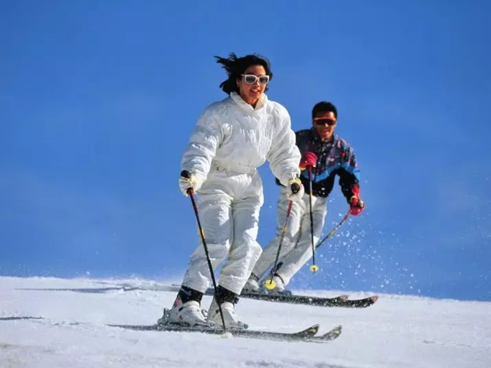 Ski Overalls: ny haavon'ny ririnina amin'ny ririnina ho an'ny skiing, fusion ary modely hafa ho an'ny skiers 20272_9