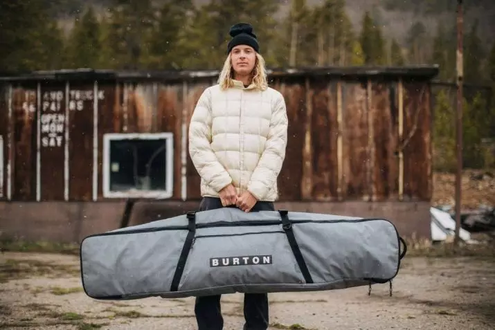 Snowboardové kryty: Na kolečkách a pokrývá tašky, kryty batohy. Jak si je vybrat pro snowboardové ponožky? Neoprenové snowboardové kryty a další modely 20278_13