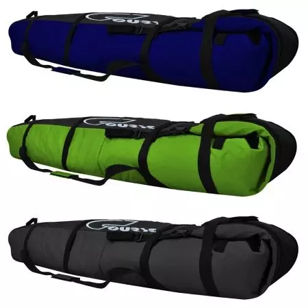 Cubertas de snowboard: sobre rodas e cobre bolsas, mochilas-covers. Como elixir-los para medias de snowboard? Cubertas de snowboard de neopreno e outros modelos 20278_16