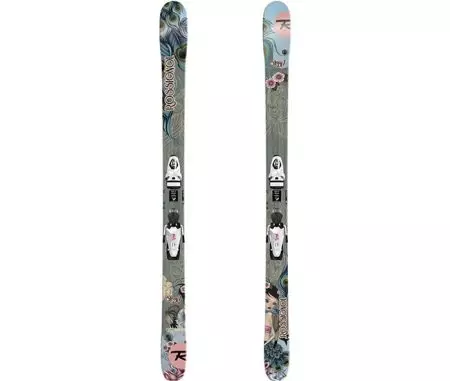 Ski de montanha Rossignol: tabela de tamanho. Baby, para iniciantes, com fixadores e outros modelos de esqui 20283_18