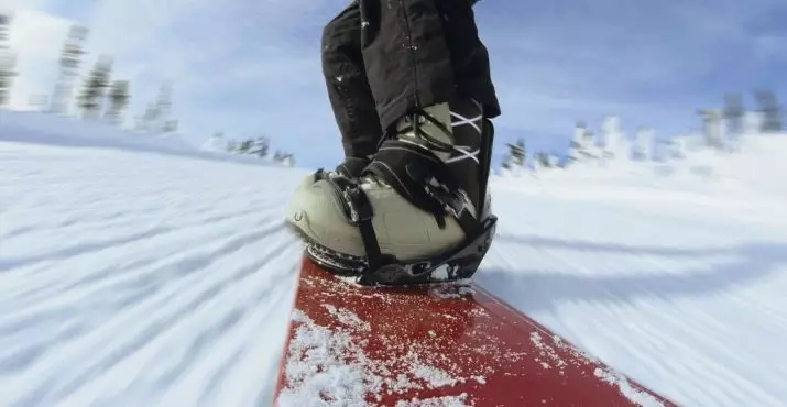 Instalarea unei montaj de snowboard: Cum se instalează corect colțurile? Setarea și ajustarea elementelor de fixare pentru începători, rack universal de pornire 20292_11